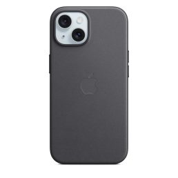   Apple FineWoven tok with MagSafe iPhone 15 készülékhez fekete