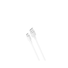 XO NB156 kábel USB-A - microUSB 1,0 m 2,4A fehér