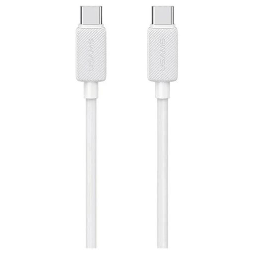 USAMS KY Series US-SJ691 60W USB-C to USB-C kábel 1m fehér