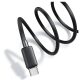 USAMS KY Series US-SJ691 60W USB-C to USB-C kábel 1m fehér