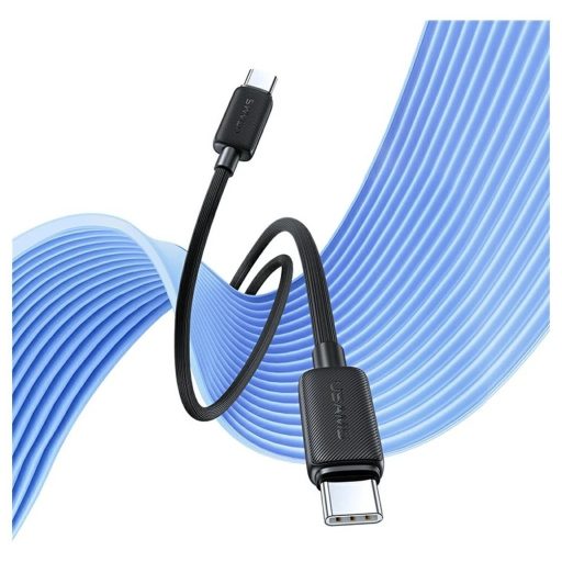 USAMS KY Series US-SJ691 60W USB-C to USB-C kábel 1m fehér