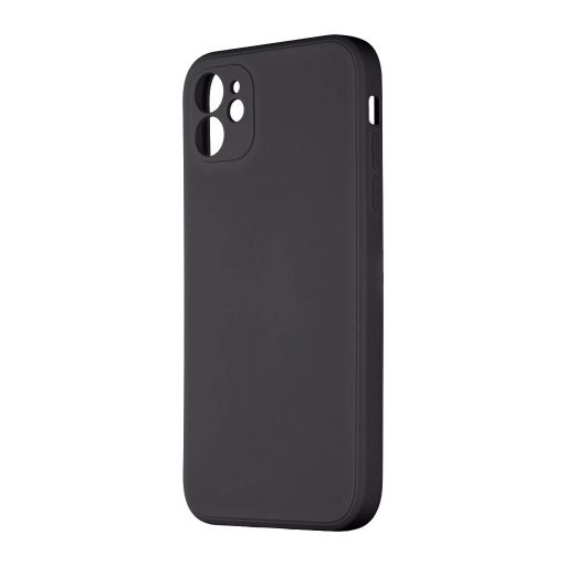 OBAL:ME Matte TPU tok for Apple iPhone 11 készülékhez fekete 