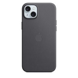   Apple FineWoven tok with MagSafe for iPhone 15 Plus készülékhez fekete 
