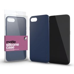   XPRO™ Szilikon matte tok ultravékony sötétkék Apple iPhone 16 Plus készülékhez