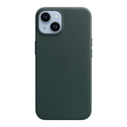   Apple Leather Magsafe tok iPhone 14 készülékhez erdőzöld 