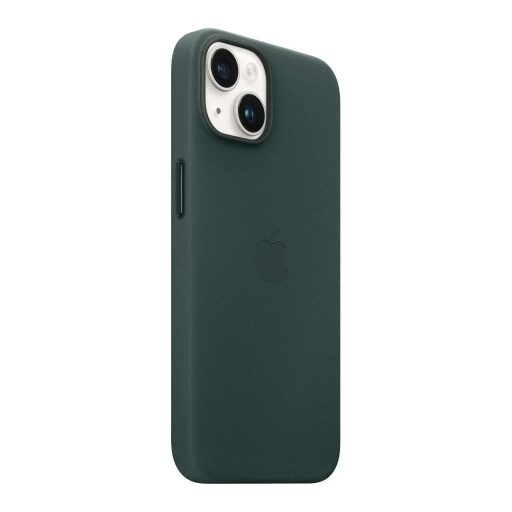 Apple Leather Magsafe tok iPhone 14 készülékhez erdőzöld 