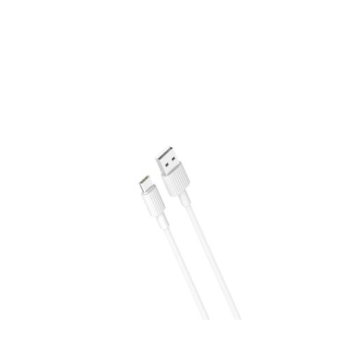 XO NB156 kábel USB-A - USB-C 1,0 m 2,4A fehér