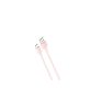 XO NB156 kábel USB-A - USB-C 1,0 m 2,4A pink 