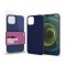 XPRO™ Szilikon matte tok ultravékony sötétsötétkék Apple iPhone 16e/17e készülékhez