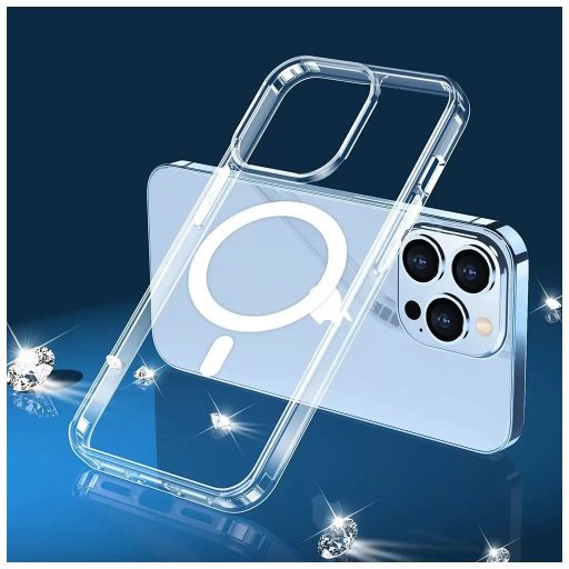 Tech-Protect Magsafe tok átlátszó Apple iPhone 12 / 12 Pro készülékhez