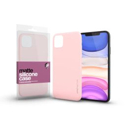   XPRO™ Szilikon matte tok ultravékony Púder pink Apple iPhone 11 Pro Max készülékhez