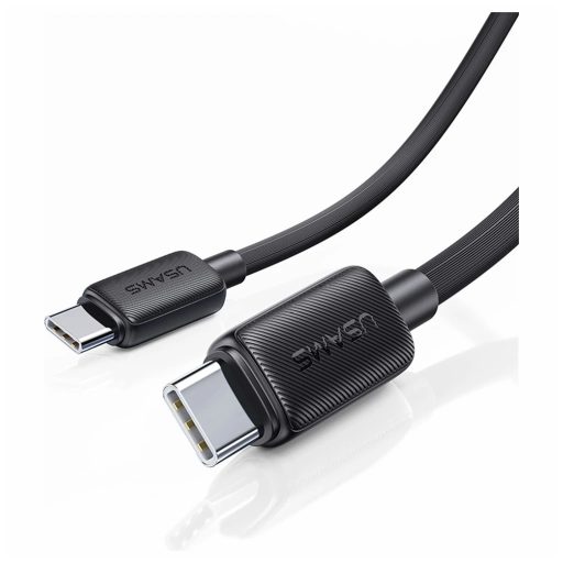 USAMS KY Series kábel US-SJ691 60W USB-C to USB-C 1m fekete 