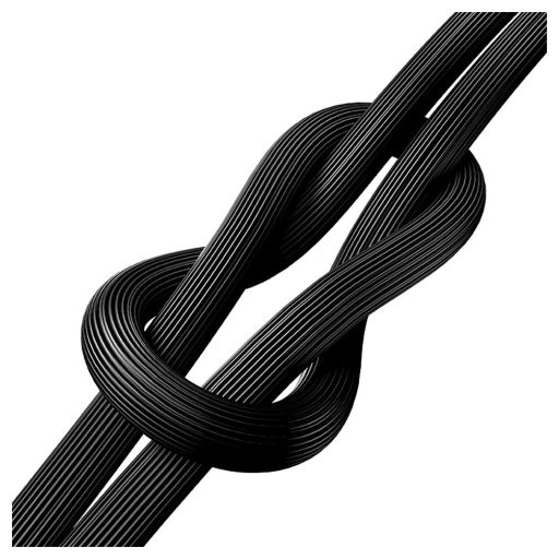 USAMS KY Series kábel US-SJ691 60W USB-C to USB-C 1m fekete 