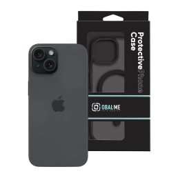   OBAL:ME MagNetix Outline tok for Apple iPhone 15 készülékhez fekete